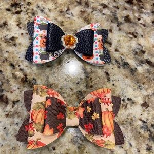 Circuit fall hair clips